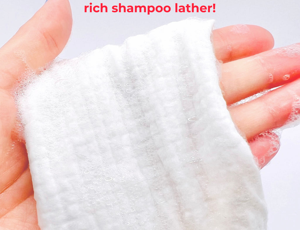 Rich Shampoo Lather!