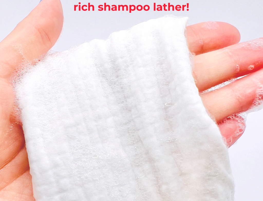 Rich Shampoo Lather!